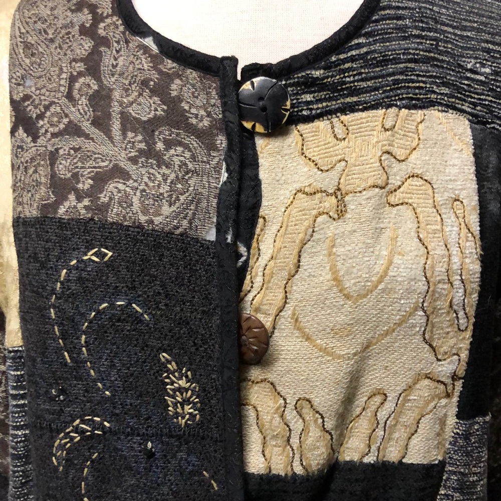 Vintage Flashback Print Block Jacket - image 3